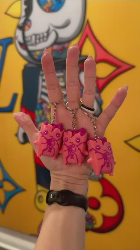 Zero Point Sprite Gaming Collectible – 3D Printed Figurine & Keychain