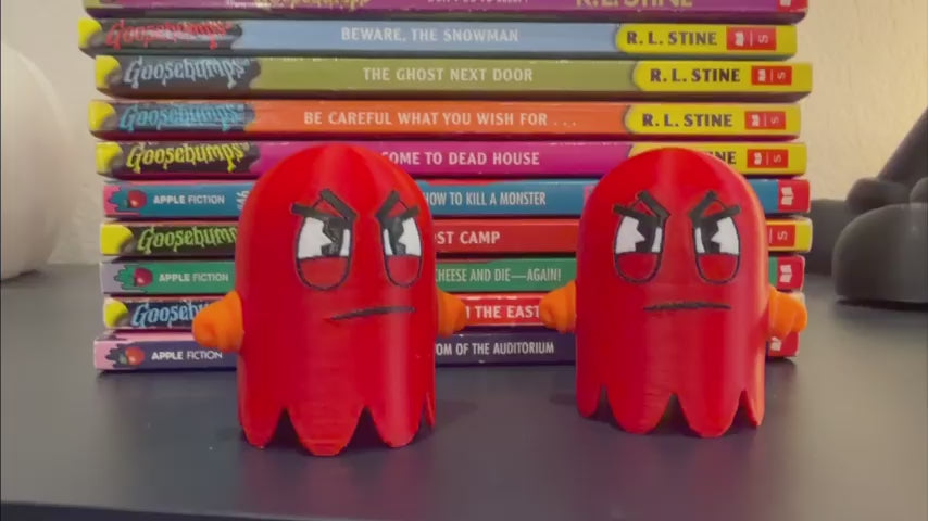 Blinky Sprite Gaming Collectible – 3D Printed Figurine & Keychain