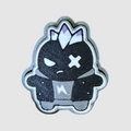 Punk 3D printed clicker on grey