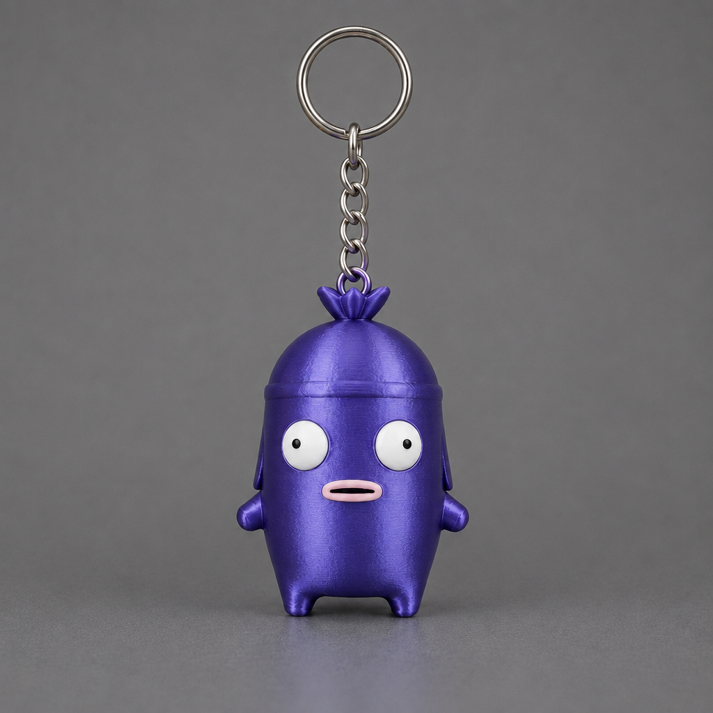 Purple Fishy keychain | sgc-photo-ok