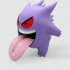 Shadow Grin Creature, 3D printed figure on grey background | sgc-photo-v1