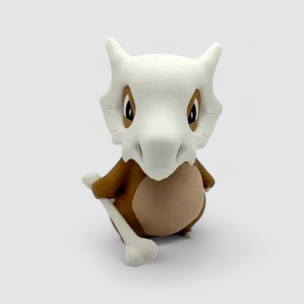 Skull Shell Creature, 3D printed figure on grey background | sgc-photo-v1