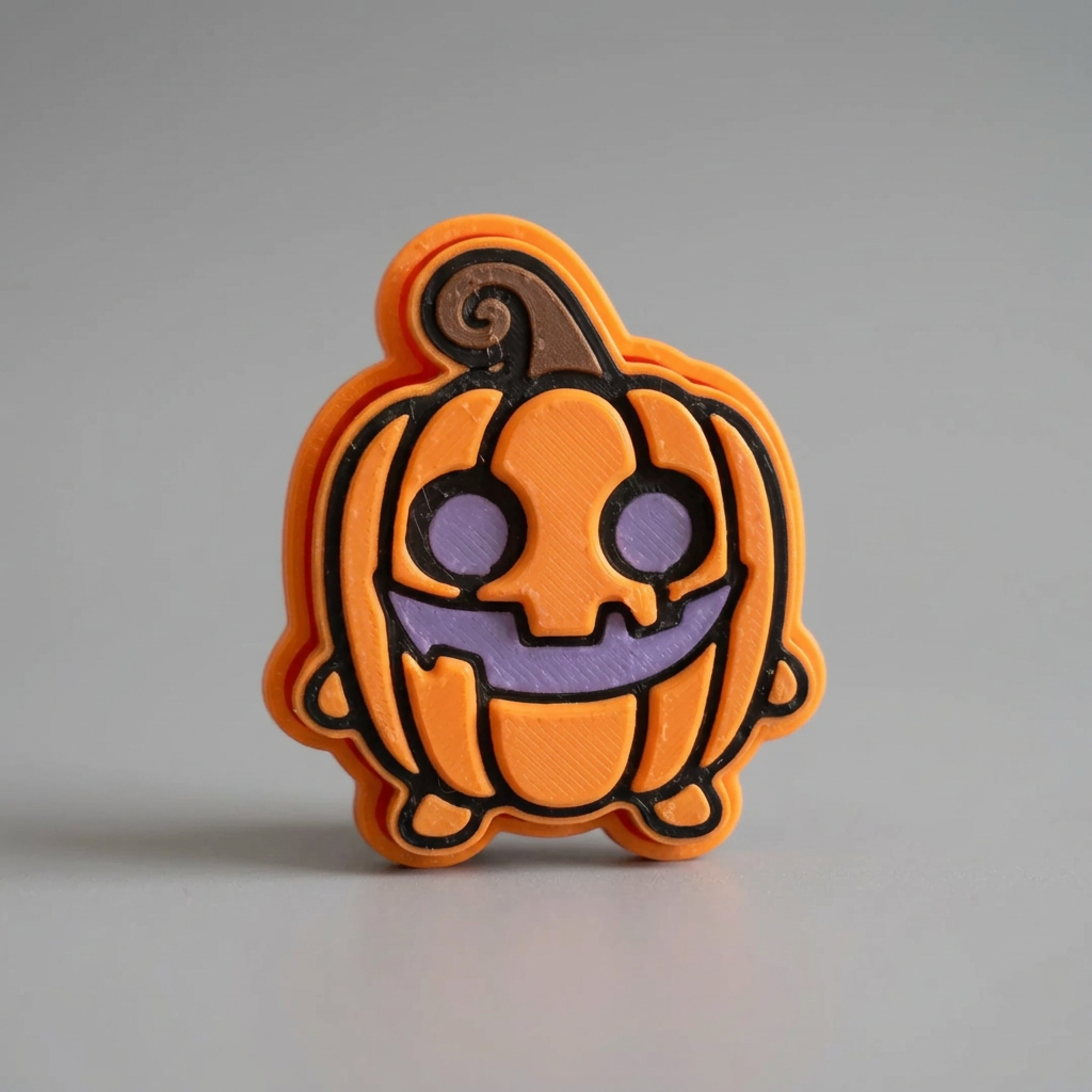 Spooky Dash Clicker on grey background with soft shadow