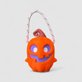 Spooky Dash Pumpkin Bucket 3D printed Halloween decor on grey background | sgc-photo-v1