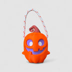 Spooky Dash Pumpkin Bucket 3D printed Halloween decor on grey background | sgc-photo-v1
