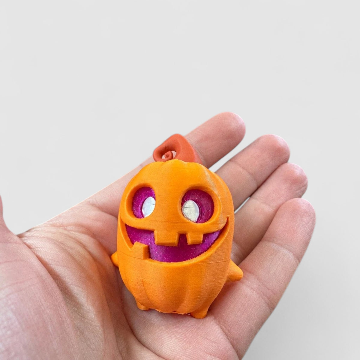 Spooky Sprite Gaming Collectible, 3D printed figure on grey background | sgc-photo-v1