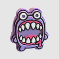 Vampire 3D printed clicker on grey