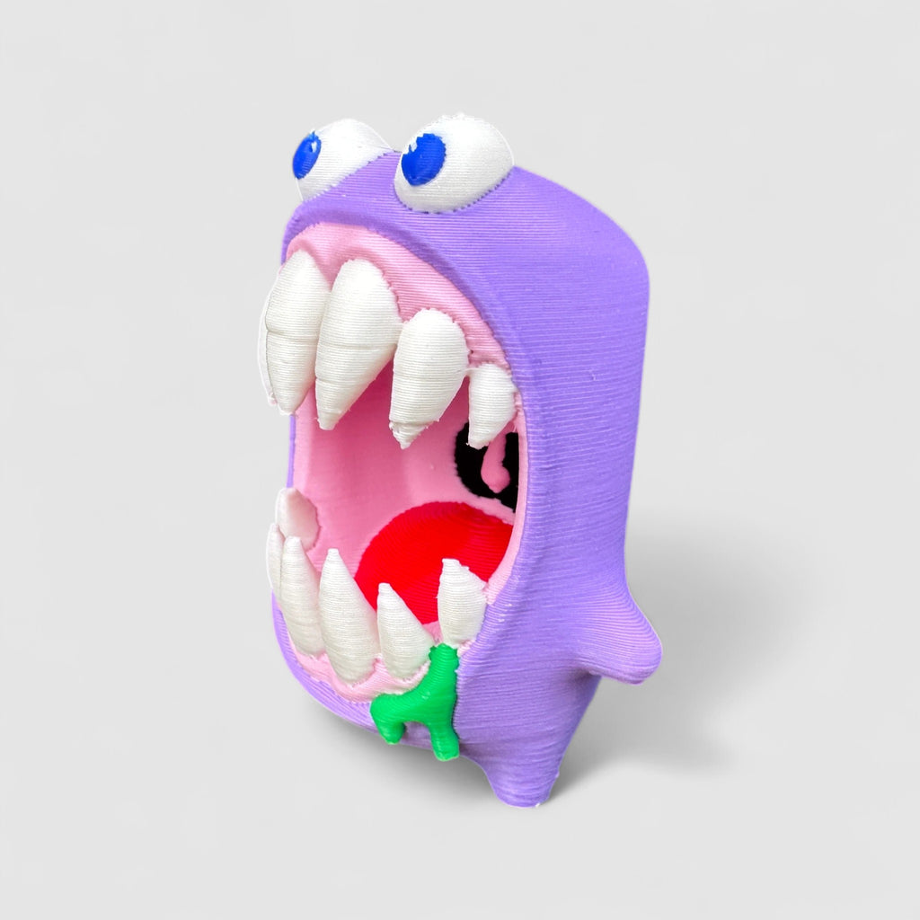 Vampire Sprite Gaming Collectible, 3D printed figure on grey background | sgc-photo-v1