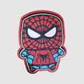 Web Hero 3D printed clicker on grey