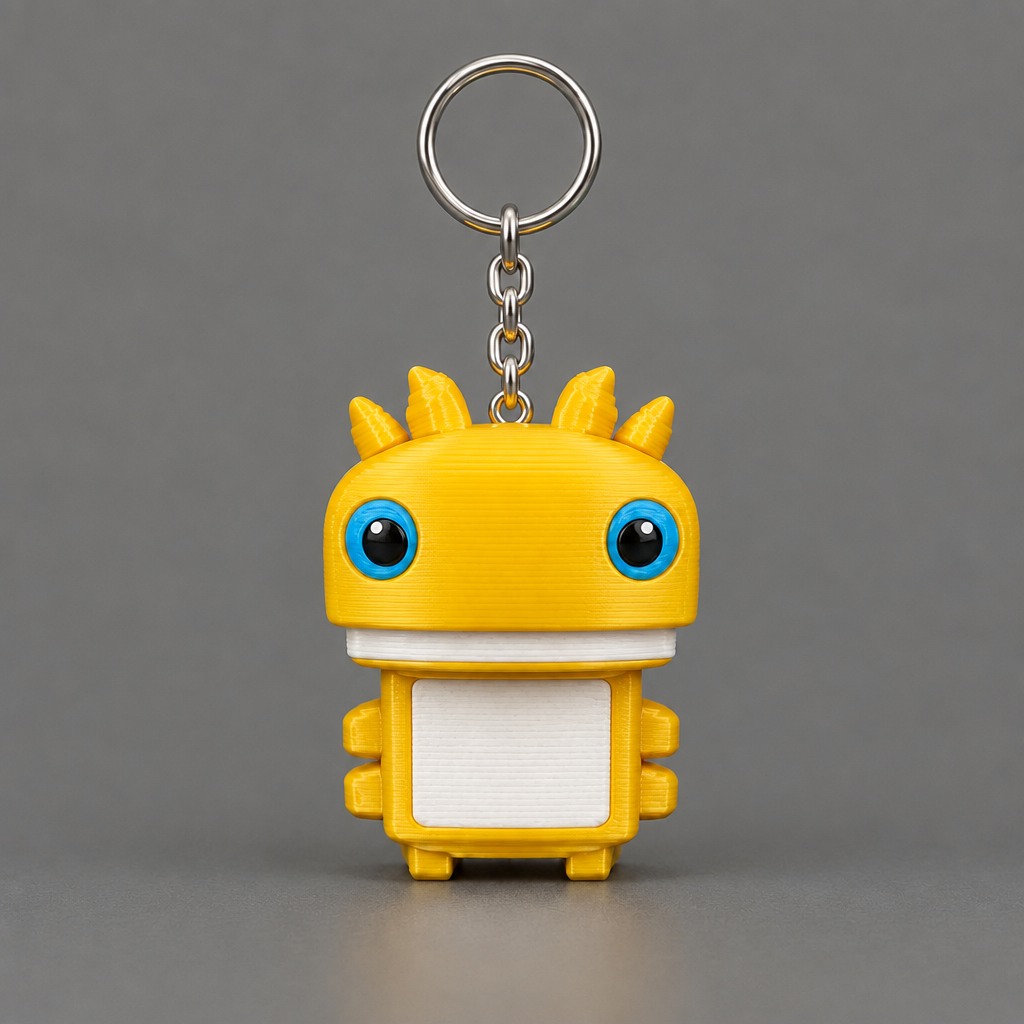 Yellow-Gold Klombo keychain | sgc-photo-ok