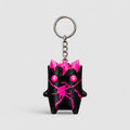 Zero Point Sprite collectible – Original (black with hot pink cracks) – Keychain | sgc-photo-ok